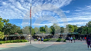 The entrance to Animal Kingdom at  Walt Disney World  in Orlando, Florida