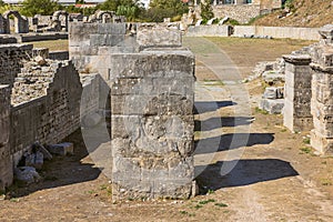 Entrance to the arena of the amphitheater of Solana
