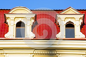 Entrance to the attic window