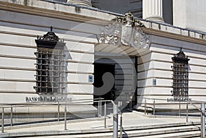 Entrance to Baskerville House, Birmingham.