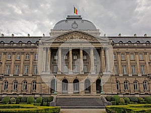 Entrance to the Belgian Royal palace, Brussels