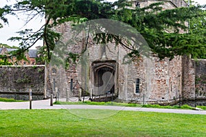 Entrance to the Bishops Palace photo