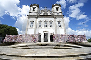 Entrance to Bonfim Church Salvador Bahia Brazil