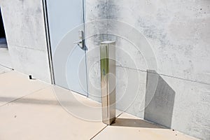 Handicap door access button panel