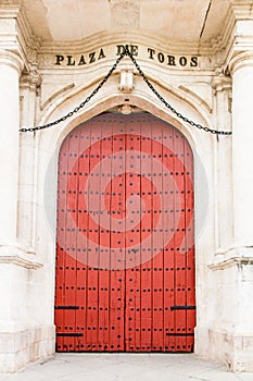 Entrance to the Bullring, Seville