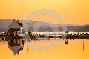 Entrance to Caledonian Canal.