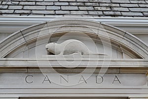 Entrance to Canadian Section at Brookwood Cemetery