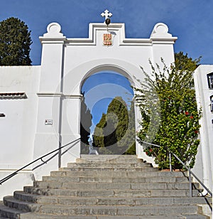 Entrance to Canet de Mar Cemetery photo