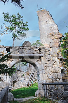 Entrance to Castle Arbesbach