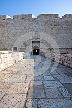 Entrance to Castle of Barletta