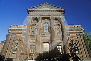 Entrance to the Cathedral of Peter and Paul, Philadelphia, PA