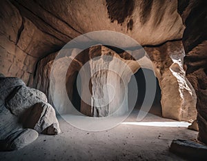 Entrance to the cave