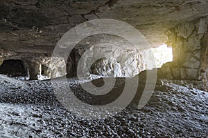 Entrance to the cave