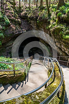 The Entrance to the Caves Mouth at Mammoth Cave National Park