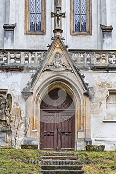 Entrance to chapel photo