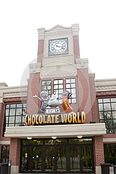 Entrance to Chocolate World