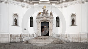 Entrance to the Church of the Holy Trinity