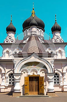 Entrance to Church of the Pokrovsky Convent in Kyiv