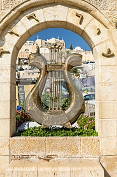 Entrance to City of David - the oldest part of Jerusalem