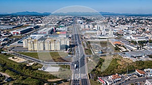 Entrance to the city of Pinhais