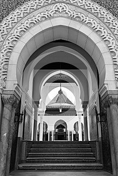 Entrance to a court of the Grande Mosquee de Paris