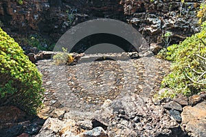 Entrance to Cueva de los Verdes