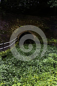 Entrance to the disused original Harecastle Tunnel