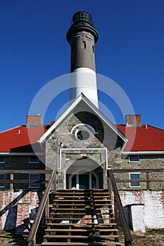 Entrance to Fire Island Lighthouse