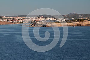 Entrance to fjord. Mahon, Minorca, Spain