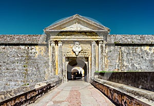 Entrance to Fort San Felipe del Morro in Puerto Rico