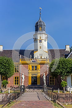 Entrance to the Fraeylemaborg mansion in Slochteren photo