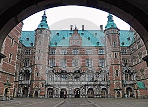 An Entrance to Frederiksborg Palace photo