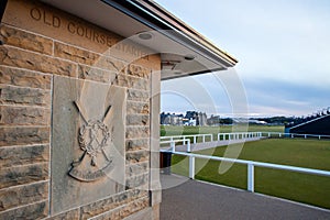 Entrance to the golf club in St. Andrews