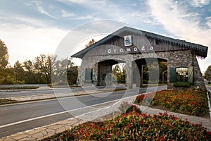 Entrance to Gramado City & x28;Portico& x29; - Gramado, Rio Grande do Sul, Brazil photo