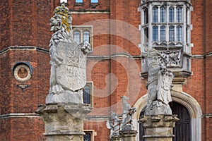 Entrance to Hampton Court Palace