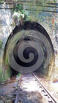 Entrance to the Helensburgh Railway Tunnel