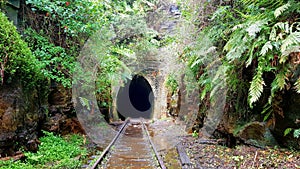 Entrance to the Helensburgh Railway Tunnel