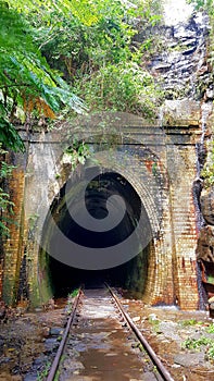 Entrance to the Helensburgh Railway Tunnel