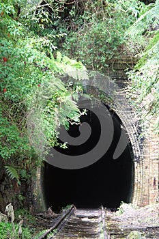 Entrance to the Helensburgh Railway Tunnel