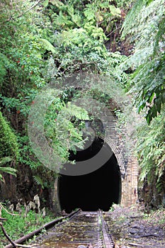 Entrance to the Helensburgh Railway Tunnel