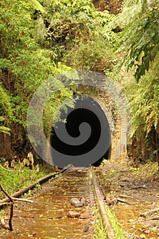 Entrance to the Helensburgh Railway Tunnel