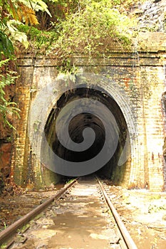 Entrance to the Helensburgh Railway Tunnel