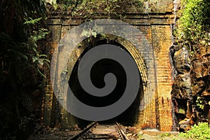 Entrance to the Helensburgh Railway Tunnel