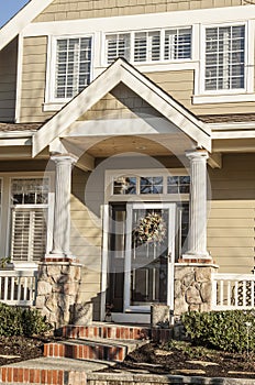 Entrance to a home