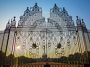 Entrance to House of Parliament, New Delhi