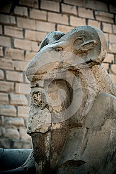 Ancient Egyptian Icons and Symbols of Karnak Temple, Luxor, Egypt