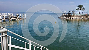 Entrance to Kinneret Beach