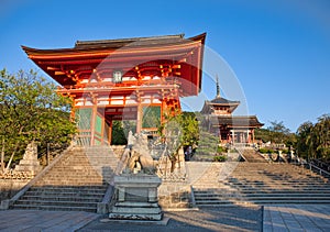 Entrance to Kiyomizu-dera Buddhist temple