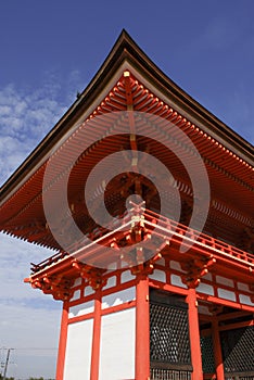 Entrance to the Kiyomizu-dera Temple, Kyoto, Japan