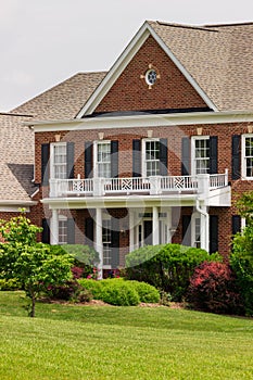 Entrance to large single family home